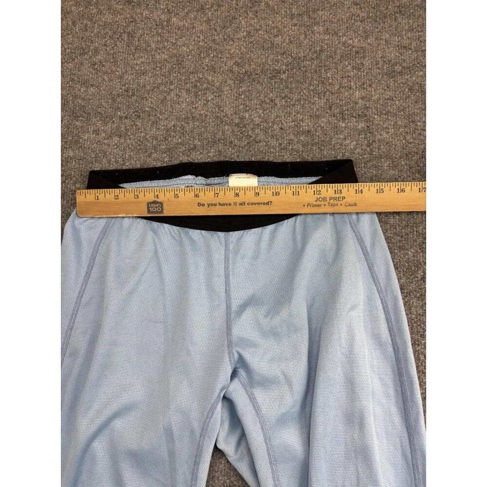 Mountain Hardwear Leggings Womens Large Blue Thermal Layer‎ Hiking Ski Made USA